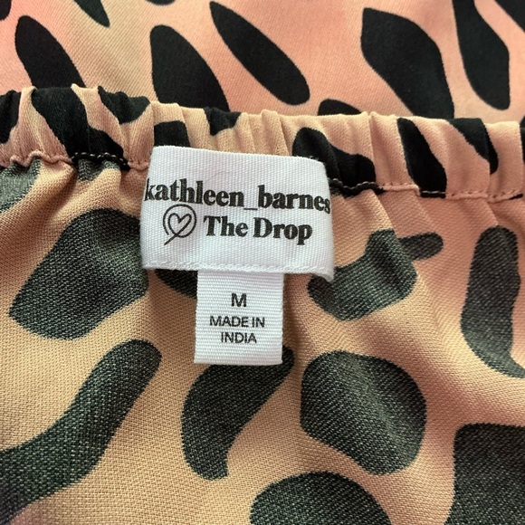 Kathleen Barnes The Drop Leopard Print Sleeveless Maxi Dress Size Medium - Picture 8 of 12